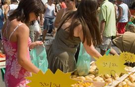 Les marchés à Erdeven